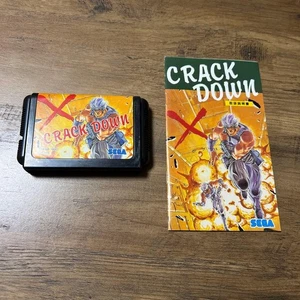 SEGA Mega Drive Crackdown with manual Japan Region - Picture 1 of 1