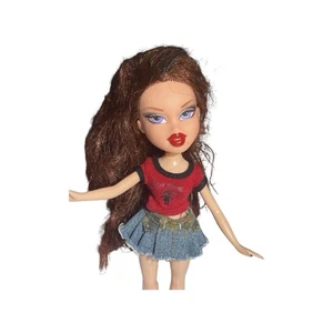 Muñeca Bratz Yasmin 2001 MGA Gen 1 Primera Edición Pelo Marrón Ojos Azules De Colección - Imagen 1 de 7