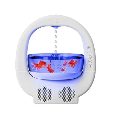 2X(Bluetooth Speaker with Humidifier and Atmosphere Light Home Use Feng3339 - Image 1 of 4