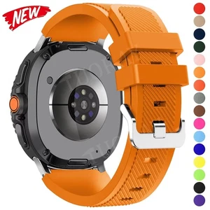 For Samsung Galaxy Watch 8/8 Classic 40/44mm/Ultra 47mm 2025 Silicone Band Strap - Picture 1 of 58