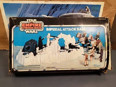 Hoth Imperial Attack Base Juego Caja Solo De Colección Star Wars Tiene Todas Las Solapas Foto 1 de 4