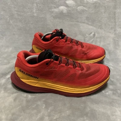 Salomon Ultra Glide 2 Zapatillas de Trail Running Para Hombre 10.5 SensiFit Ligeras Rojas Foto 1 de 4