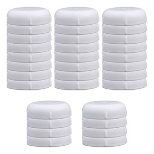 32 Pack Plastic Chair Leg Glides for Wrought Iron Furniture 112'' Length - Picture 1 of 34