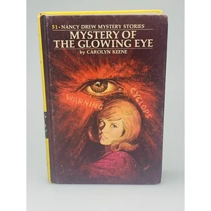 Vintage Nancy Drew Mystery Stories: Mystery of the Glowing Eye by Carolyn Keene - Picture 1 of 10