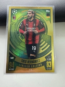 THEO HERNANDEZ -AC MILAN - MATCH ATTAX LIMITED EDITION LE26 - Imagen 1 de 1