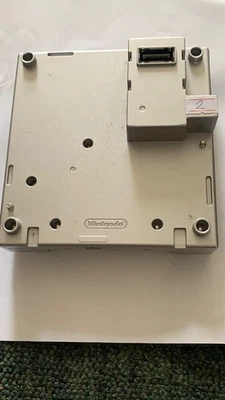 Lecteur officiel Nintendo Gamecube Game Boy DOL-017 Argent - Testé et fonctionnel (2) - Photo 1/4