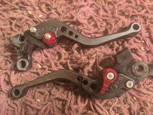 Suzuki SV650 S Clutch & Brake Levers 2013 (Black) Y-688 / F-16 #KH35 - Picture 1 of 15