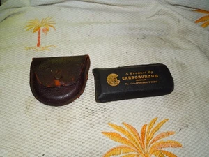 VINTAGE Round/Square Combination Carborundum Sportsman Stones  Carborundum Co. - Picture 1 of 14