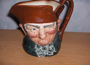 Vintage Royal Doulton Figur Toby Becher Old Charley England NEUWERTIG - Bild 1 von 1