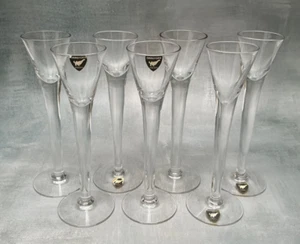 7 vasos Orrefors Suecia Victoria cordial/licor cristal vintage - Imagen 1 de 2