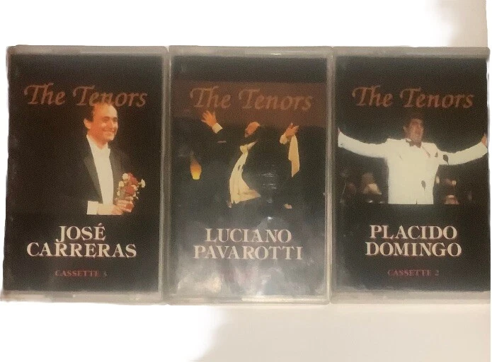 The Tenors Domingo Carreras Pavarotti 3 Cassette Set 1992 Compilation Box Damage - Image 1 of 4