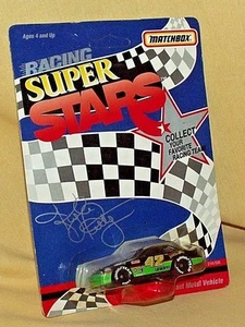 KYLE PETTY PONTIAC GRAND PRIX 1:64 RACING SUPER STARS 1992 MATCHBOX WHITE ROSE. - Picture 1 of 10