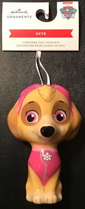 Nuevo con etiquetas Hallmark Nickelodeon Paw Patrol SKYE 4" Decoupage Adorno de Navidad 2021 - Imagen 1 de 9