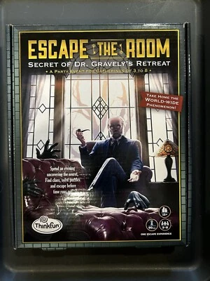 ESCAPE the ROOM - SECRET of DR. GRAVELY's RETREAT - 100% Complete - 2016 - Image 1 of 2