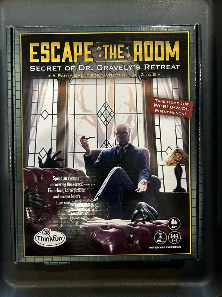 ESCAPE the ROOM - SECRET of DR. GRAVELY's RETREAT - 100% Complete - 2016 - Image 1 of 2