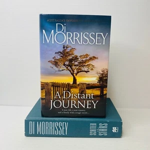 A Distant Journey + Scatter the Stars by Di Morrissey Romance Chic Lit Lot HC - Picture 1 of 13