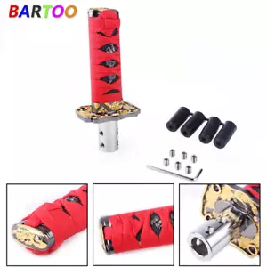 10cm Universal Samurai Sword Shift Knob Shifter Katana Metal Gear Shift Knob - Picture 1 of 6