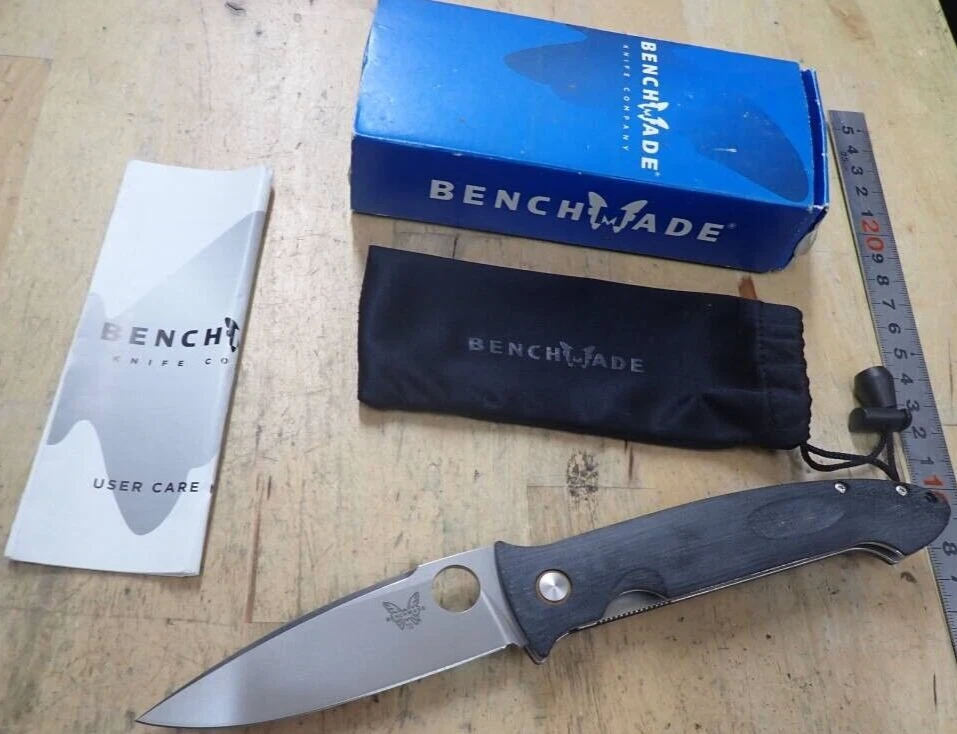 BENCHMADE folding knife DeJavoo with box - Image 1 of 4