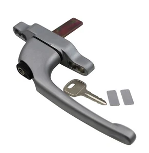 Cadenza Aluminium Window Handle Tongue (spade) Driven Silver Right Hand - Picture 1 of 3