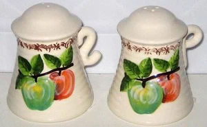 WEISSER APFEL SALZ UND PFEFFERSTREUER Äpfel grün rot - Bild 1 von 1