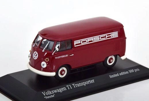 Minichamps 1:43 VW T1 Transporter Porsche 1963 - Bild 1 von 1