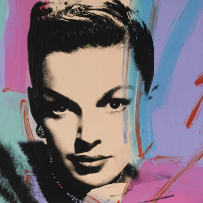 Энди Уорхол Джуди Гарленд холст печать 17 x 17 - Изображение 1 из 4