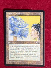 MTG Helm of Obedience Alliances Magic the Gathering
