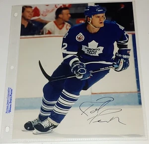 Paul Fenton Autograph Signed 8x10 Licensed Photo-Norman James 1992 Maple Leafs - Picture 1 of 2