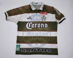 MAGLIA CALCIO MESSICO SANTOS LAGUNA CAMISETA VINTAGE 1997 1998 1999 2000 SHIRT - Foto 1 di 9