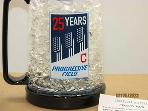 The listing is for:ClevelandIndiansProgressive Field 25th Anniversary Frosty Mug - Picture 1 of 5