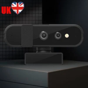 HD 1080P 30FPS Webcam with Dual Microphones Monitor Camera Autofocus Web Camera - Afbeelding 1 van 12