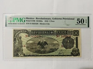 Mexico, PMG, Revolutionary, Gobierno Provicional, (1916) 1 Peso. - Picture 1 of 2