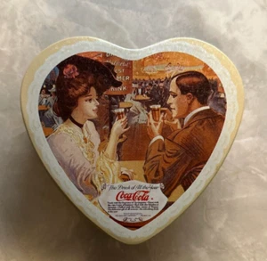 Coca-Cola Tin The Drink of All The Year Coco Cola Vintage Tin 1994 - Picture 1 of 5