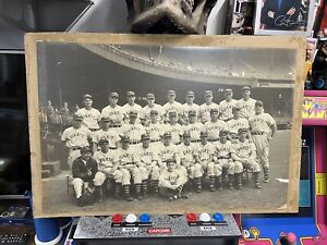 1936 MLB New York Giants NL Pennant 33 x 22 Team Photo Candlestick Stadium Club