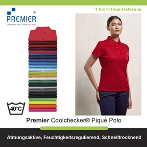 Poloshirt Damen - Premier Coolchecker® Piqué Polo - Berufskleidung - Bild 1 von 58