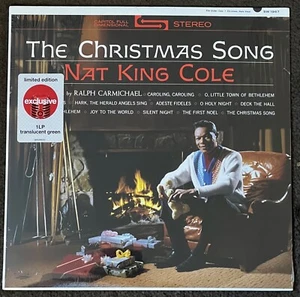 NEW NAT KING COLE - THE CHRISTMAS SONG Green Vinyl LP Capitol B0030997-01 - Picture 1 of 2