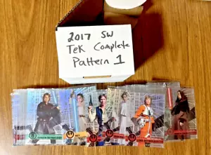 2017 Topps Star Wars High Tek Komplettsatz 112 Stück Muster 1 Form 1 & 2 NEUWERTIG! - Bild 1 von 2