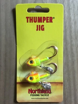 Equipamento de pesca Northland - Thumper® Jig - Nascer do sol - 3/8 oz. - Imagem 1 de 3