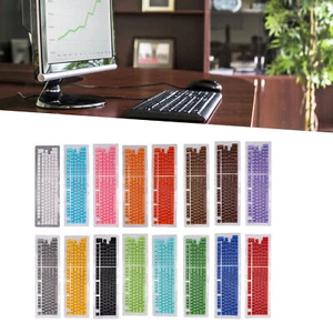 Keyboard Keycaps 114 Key PBT OEM Height Two Color Injection Light Transmitti - Picture 1 of 67