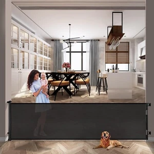 Dearlomum einziehbares ausziehbares Baby & Haustier Tor Netz 33"x140" Indoor Outdoor - Bild 1 von 10