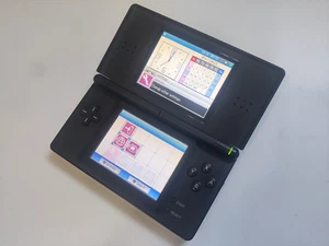 Nintendo DS Lite Schwarz + Ladegerät | Getestet & Original | US-Verkäufer #20 - Bild 1 von 7
