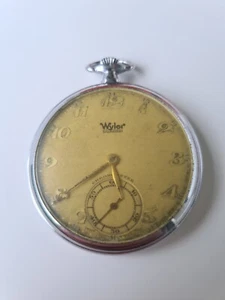 Wyler Mechanische Taschenuhr Pocket Watch Läuft Spz-6 - Bild 1 von 19