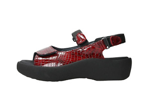 Wolky Jewel Red Croc
