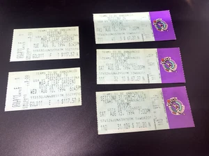 Lot (5) 1994 USA 🇺🇸 Basketball 🏀 DREAMTEAM 2 Ticket Shaquille O'Neal Shaq NBA - Picture 1 of 4