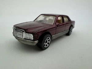 Hot Wheels Blue/White Card #253 MERCEDES 380SEL 1991 - Picture 1 of 9