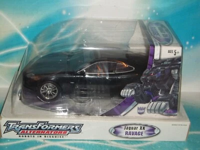 TRANSFORMERS ALTERNATORS SERIES DECEPTICON RAVAGE JAGUAR XK  FIGURE - Image 1 of 2