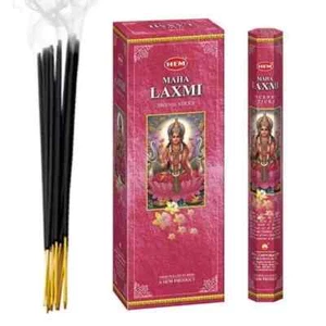 Hem Maha Lakshmi Incense Sticks Agarbatti 6 Pack 20g Each Packs 120 Contains - Picture 1 of 3