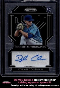 2022 Panini Prizm Dylan Coleman Rookie Autographs Auto Kansas City Royals - Picture 1 of 2