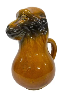 Antique 19th Century Sarreguemines Majolica Monkey Jug Pitcher animal French - Picture 1 of 6