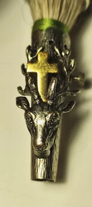 Original Gamsbart hunter's brooshe,natural hair from the chamois' lower bs253 - Picture 1 of 13